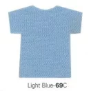 Gildan 64000L - Ladies Ring Spun Tee - Light Blue