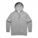 AS Colour 4103 - Official Zip Hood - Grey Marle