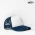UFlex Headwear U15502 - UFlex Snap Back Trucker - White/Navy Mesh