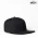 UFlex Headwear U15606 - UFlex Adults Snap Back 6 - Black